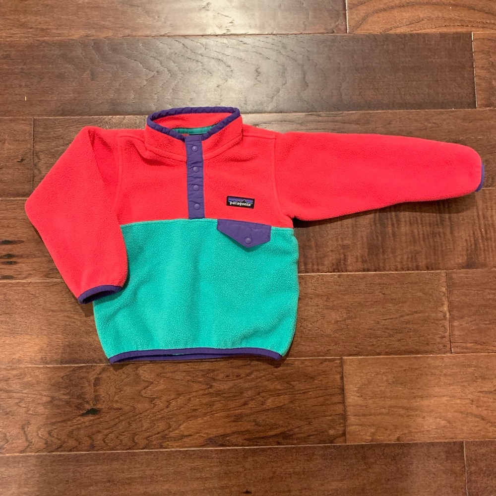 Patagonia toddler synchilla fleece PO